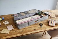 LOVE !T STORE !T Premium Geschenkpapier-Organizer grau 90,0 x 30,0 x 12,0 cm, 1 St.