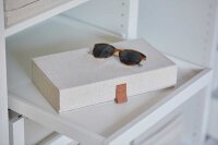 LOVE !T STORE !T Premium Brillenbox beige 30,0 x 17,0 x 6,0 cm, 1 St.