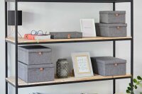 LOVE !T STORE !T Premium Aufbewahrungsboxen-Set grau, 1 Set