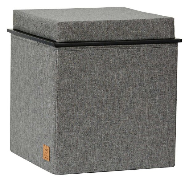 LOVE !T STORE !T Wohnzimmer-Hocker LOFT 679035 grau, 1 St.