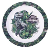 Kindergeschirr-Set Jurassic World blau/grün 3-tlg., 3 St.