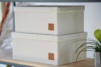 LOVE !T STORE !T Premium Aufbewahrungsboxen-Set beige, 1 Set