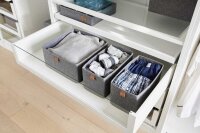 LOVE !T STORE !T Premium Aufbewahrungskörbe-Set grau, 1 Set