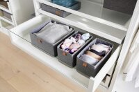 LOVE !T STORE !T Premium Aufbewahrungskörbe-Set grau, 1 Set