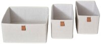 LOVE !T STORE !T Premium Aufbewahrungskörbe-Set beige, 1 Set