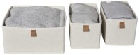 LOVE !T STORE !T Premium Aufbewahrungskörbe-Set beige, 1 Set
