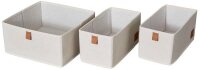 LOVE !T STORE !T Premium Aufbewahrungskörbe-Set beige, 1 Set