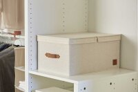 LOVE !T STORE !T Premium Aufbewahrungsbox beige 47,0 x 30,0 x 22,0 cm, 1 St.