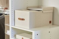 LOVE !T STORE !T Premium Aufbewahrungsbox beige 47,0 x 30,0 x 22,0 cm, 1 St.