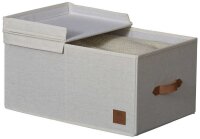 LOVE !T STORE !T Premium Aufbewahrungsbox beige 47,0 x 30,0 x 22,0 cm, 1 St.