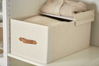 LOVE !T STORE !T Premium Aufbewahrungsbox beige 47,0 x 30,0 x 22,0 cm, 1 St.