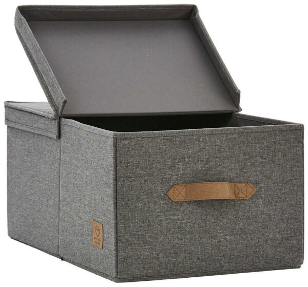 LOVE !T STORE !T Premium Aufbewahrungsbox grau 47,0 x 30,0 x 22,0 cm, 1 St.