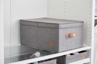 LOVE !T STORE !T Premium Aufbewahrungsbox grau 47,0 x 30,0 x 22,0 cm, 1 St.