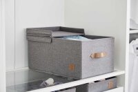 LOVE !T STORE !T Premium Aufbewahrungsbox grau 47,0 x 30,0 x 22,0 cm, 1 St.