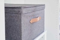 LOVE !T STORE !T Premium Aufbewahrungsbox grau 47,0 x 30,0 x 22,0 cm, 1 St.