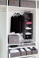 LOVE !T STORE !T Premium Aufbewahrungsbox grau 47,0 x 30,0 x 22,0 cm, 1 St.