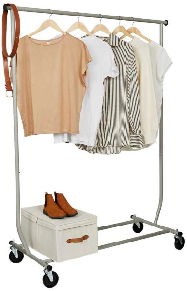 LOVE !T STORE !T Rollgarderobe LOFT 550382OS grau Metall ohne Haken 129,0 x 166,0 cm, 1 St.