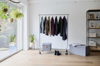 LOVE !T STORE !T Rollgarderobe LOFT 550382OS grau Metall ohne Haken 129,0 x 166,0 cm, 1 St.
