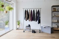 LOVE !T STORE !T Rollgarderobe LOFT 550382OS grau Metall ohne Haken 129,0 x 166,0 cm, 1 St.