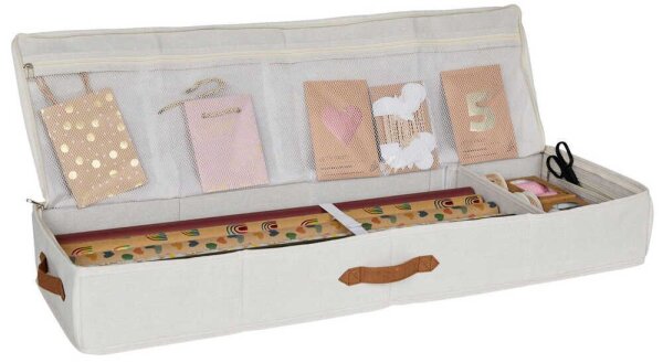 LOVE !T STORE !T Premium Geschenkpapier-Organizer natur 90,0 x 30,0 x 12,0 cm, 1 St.