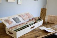 LOVE !T STORE !T Premium Geschenkpapier-Organizer natur 90,0 x 30,0 x 12,0 cm, 1 St.