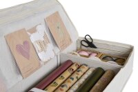 LOVE !T STORE !T Premium Geschenkpapier-Organizer natur 90,0 x 30,0 x 12,0 cm, 1 St.