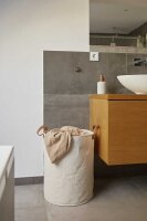 LOVE !T STORE !T Premium Aufbewahrungskorb 56,0 l beige 40,0 x 40,0 x 45,0 cm, 1 St.