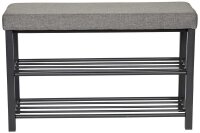 LOVE !T STORE !T Schuhregal LOFT schwarz, grau 80,0 x...