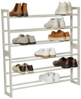 LOVE !T STORE !T Teleskop-Schuhregal LOFT hellgrau 54,5 - 99,0 x 17,0 x 45,5 cm, 1 St.