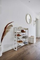 LOVE !T STORE !T Teleskop-Schuhregal LOFT hellgrau 54,5 - 99,0 x 17,0 x 45,5 cm, 1 St.