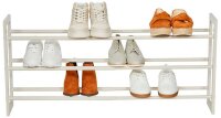 LOVE !T STORE !T Teleskop-Schuhregal LOFT hellgrau 54,5 - 99,0 x 17,0 x 45,5 cm, 1 St.