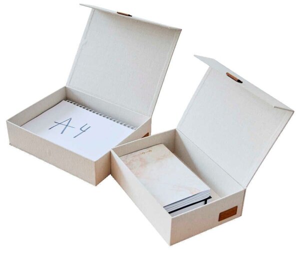 LOVE !T STORE !T Premium Aufbewahrungsboxen-Set beige, 1 Set