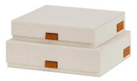 LOVE !T STORE !T Premium Aufbewahrungsboxen-Set beige, 1 Set