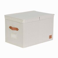 LOVE !T STORE !T Premium Aufbewahrungsbox 52,8 l beige 50,0 x 33,0 x 32,0 cm, 1 St.