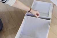 LOVE !T STORE !T Premium Aufbewahrungsbox 52,8 l beige 50,0 x 33,0 x 32,0 cm, 1 St.