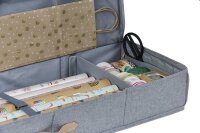 LOVE !T STORE !T Premium Geschenkpapier-Organizer hellgrau 90,0 x 30,0 x 12,0 cm, 1 St.