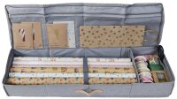 LOVE !T STORE !T Premium Geschenkpapier-Organizer hellgrau 90,0 x 30,0 x 12,0 cm, 1 St.
