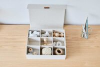 LOVE !T STORE !T Premium Aufbewahrungsbox beige 32,0 x 25,0 x 8,0 cm, 1 St.