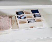 LOVE !T STORE !T Premium Aufbewahrungsbox beige 32,0 x 25,0 x 8,0 cm, 1 St.