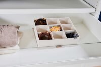 LOVE !T STORE !T Premium Aufbewahrungsbox beige 32,0 x 25,0 x 8,0 cm, 1 St.