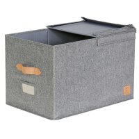 LOVE !T STORE !T Premium Aufbewahrungsbox 52,8 l grau 50,0 x 33,0 x 32,0 cm, 1 St.