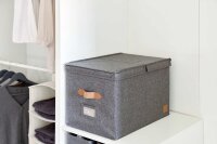 LOVE !T STORE !T Premium Aufbewahrungsbox 52,8 l grau 50,0 x 33,0 x 32,0 cm, 1 St.