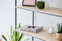 LOVE !T STORE !T Premium Brillenbox grau 32,0 x 25,0 x 5,5 cm, 1 St.