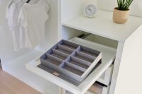 LOVE !T STORE !T Premium Brillenbox grau 32,0 x 25,0 x 5,5 cm, 1 St.