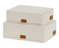LOVE !T STORE !T Premium Aufbewahrungsboxen-Set beige, 1 Set
