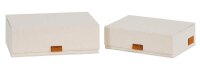 LOVE !T STORE !T Premium Aufbewahrungsboxen-Set beige, 1 Set