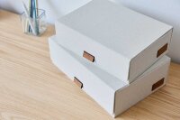 LOVE !T STORE !T Premium Aufbewahrungsboxen-Set beige, 1 Set