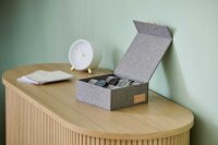 LOVE !T STORE !T Premium Uhrenbox grau 16,5 x 16,5 x 7,0 cm, 1 St.
