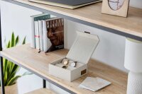 LOVE !T STORE !T Premium Uhrenbox beige 16,5 x 16,5 x 7,0 cm, 1 St.