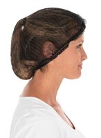 HYGONORM unisex Klipphauben light schwarz...